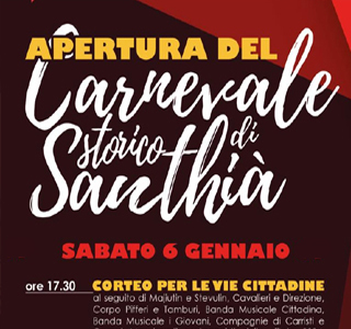 Apertura del Carnevale Storico di Santhià 2025