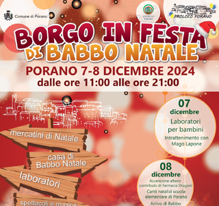 Borgo di Babbo Natale in Festa Porano 2024