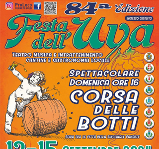 Festa dell'Uva e Corsa delle Botti Cerreto d'Esi 2024