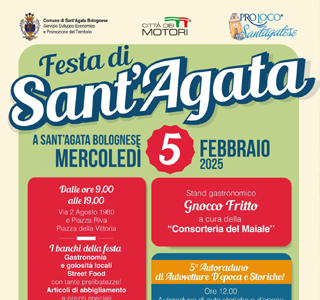 Festa di Sant'Agata Bolognese 2025