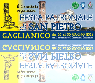 Festa Patronale di San Pietro Gaglianico 2024