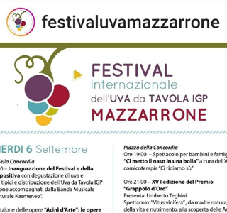 Festival Internazionale dell'Uva da Tavola IGP Mazzarrone 2024