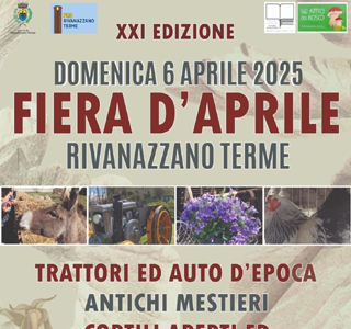 Fiera d'Aprile Rivanazzano Terme 2025