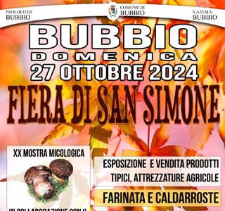 Fiera di San Simone Bubbio (AT) Piemonte 2024