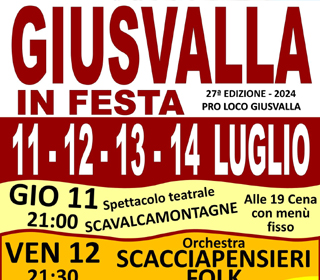 Giusvalla in Festa Giusvalla 2024
