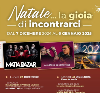 Natale... la gioia di incontrarci Cerda 2024