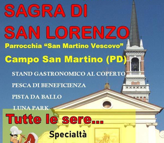 Sagra di San Lorenzo Campo San Martino 2024